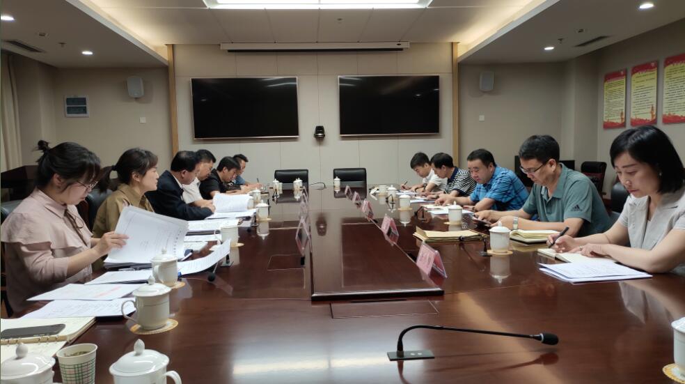 市委第六巡察组巡察市红十字会党支部工作汇报会